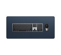 SATECHI Tapis de bureau Premium aspect cuir - Bleu