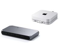 SATECHI Thunderbolt 4 Slim Hub Pro + USB-C Hub Stand Mac Mini