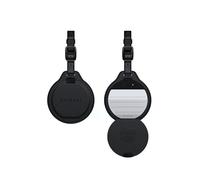SATECHI Traceur GPS FindAll pour Bagage avec Apple Find My, Recharge sans Fil, Tracker Valise avec Alerte Sonore Puissante, Traceur Localisateur pour Valise Compatible iPhone, iPad, Mac (Noir)