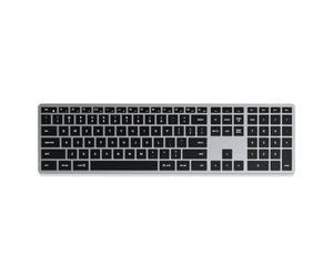 Satechi X3 clavier Bureau Bluetooth QWERTY Anglais Noir, Gris