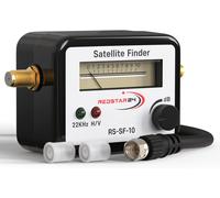 Satellite Pointer ¿ Digital Satellite Signal Detector Satfinder with Sound Signal + F Cable Included Digital Satellite Dish Adjuster / Sat TV Signal Tester