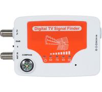 Satellite Pointer,Digital TV Satellite Detector Mini Signal Detector Digital Antenna Terrestrial TV Antenna Signal Power Meter Receiver Power Detector