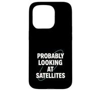 Satellite Spotter Astronomie Amateur Suivi Satellite Coque pour iPhone 15 Pro