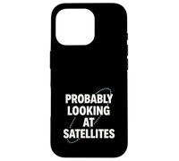 Satellite Spotter Astronomie Amateur Suivi Satellite Coque pour iPhone 16 Pro