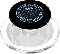 Satellite Spotter Astronomie Amateur Suivi Satellite PopSockets PopGrip pour MagSafe