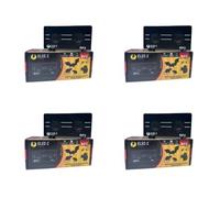 SATENCO LOT 4 x RP2 Répulsif Ultrasons Anti Rongeurs Rats Souris Chauve Souris Puces Tiques Araignées sur 325m2(x4)