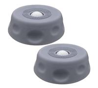 Saterkali Bol à lécher pour chien avec boule, antidérapant et interactif, balle rotative à base stable, pour nourriture humide, yaourt, beurre d'arachide, soulagement de l'ennui, jouet à lécher pour