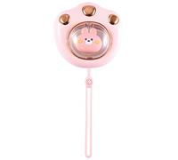 Saterkali Chauffe-pattes de chat - 2 niveaux de chaleur - Multifonctionnel - Grande capacité de batterie - Mini chauffe-mains en forme de griffe de chat mignon - Compatible avec Trip Pink A