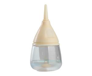 Saterkali La tétine est fabriquée en polypropylène de qualité alimentaire, sans aucune odeur étrange. Avec un couvercle amovible, l'ensemble du biberon est résistant à 100 degrés Celsius, et peut être