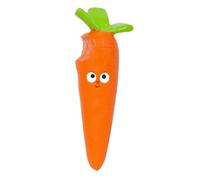 Saterkali Realistic Fruit Dog Chew Toy, Squeaky Latex Teething Pet Play | Natural Latex Material, Interactive Vegetable Shape, Stress Relief for Puppies D