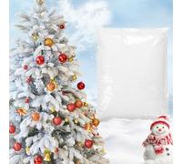 Sathychanpy Poudre de Flocon de Neige autocollante - Décoration Sapin de Noel -2 lbs pour décorations de Sapin de Noël réalistes, idéale pour couronnes, guirlandes et décorations de Noël