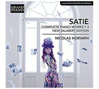 Satie – Nicolas Horvath – Intégrale des œuvres pour piano, vol. 3 – 3 CD