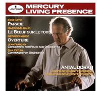 SATIE: PARADE/MILHAUD: LE BOEUF SUR LE TOIT/AURIC: OVERTURE/FRANCAIX: CONCERT