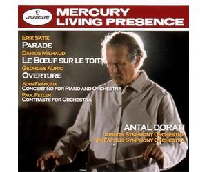 Satie: Parade / Milhaud: Le Boeuf Sur Le Toit / Auric: Overture / Francaix: Concert - SHM