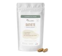 Satiété - Complexe Carolean™ I Coupe-faim naturel I 90 gélules I Valebio | Gomme de caroube + Nopal + Fibres végétales, Régule l'appétit, Espace les grignotages, Vegan, Fabriqué en France