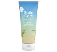 Satin Care Crème De Rasage Douceur pour Femme, Protège des Brûlures et Irritations du Rasoir, Hydrate en Profondeur, Formule Apaisante, Testé Dermatologiquement, 1x177ml