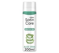 Gel à raser - GILLETTE - Satin Care - Aloe Vera - 200ml - Hypoallergénique