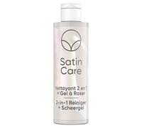 Satin Care Pour La Peau Et Les Poils Pubiens, Nettoyant 2 En 1, Gel À Raser Pour Femmes, Protège La Peau Pendant Le Rasage, Formule Douce Et Transparente, Conçu Pour Le Pubis