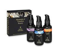 Coffret Cadeau Femme - Cadeau Saint Valentin Femme - Acide Hyaluronique Serum Visage + Serum Vitamine C + Retinol Serum Visage 3x30ml, Idee Cadeau Femme - Boite Cadeau - Satin Naturel
