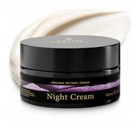 Satin Naturel Crème au Rétinol Parfumée 100 ml | Aloe Vera Bio, Acide Salicylique & Panthénol, Hydratation Anti-Âge Parfumée pour Peau à Imperfections, Formule Végane