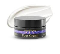 Creme Pieds Tres Secs et Abimes Bio 100ml, Creme Pied Anti Corne Pied et Peeling Pied au Beurre de Karité + Acide Salicylique + Jus d' Aloe Vera - Masque Pieds Très Secs et Abîmés - Satin Naturel