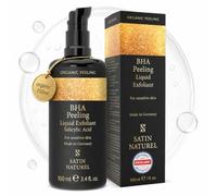 Acide Salicylique Exfoliant 100ml, Peeling Visage BHA à Base d' Aloe Vera pour Peau Sensible - Gommage Anti Point Noir et Imperfections - Acide Salicylique Soins pour le Visage - Satin Naturel