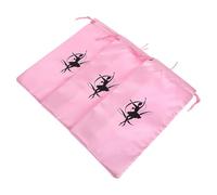 Satin Paquet à Chaussures de Danse Rose 3 Pièces pour Ballet | Léger et Compact, Polyester Satiné, Organisation Soignée, Compétition et Cours, pour Élèves et Ballets