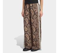 Satin Wide-Leg Pants brun M