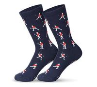 SATINIOR Cadeau de Chaussettes de Noël Drôles Unisexes Cadeau de Chaussettes Grossières Chaussettes Chanceuses(Golf)