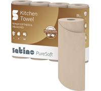 Satino by wepa 175891 Satino by wepa Essuie-tout PureSoft 3 plis, 4 rouleaux