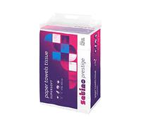 Satino by WEPA Prestige 276620 Lot de 3 750 feuilles de papier essuie-mains double épaisseur compatible PT2 Blanc 25 x 150 feuilles