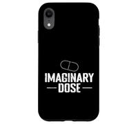 Satire Humoristique sur Une Pilule à Dose Imaginaire Coque pour iPhone XR