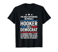 Satire Politique antidémocrate Humour Conservateur républicain T-Shirt