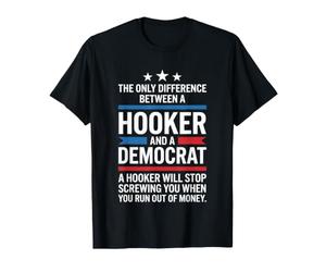 Satire Politique antidémocrate Humour Conservateur républicain T-Shirt