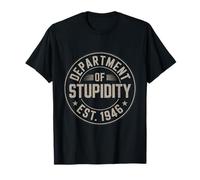 Satire Politique drôle du département de la stupidité (USA Politics) T-Shirt