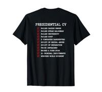 Satire politique résister à l'antifascisme démocratique présidentiel T-Shirt