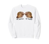 Satire Politique Side Eye Dog Protest Sweatshirt