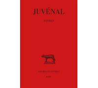 Satires - - Juvénal - Belles Lettres - Livre