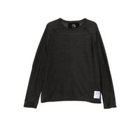 Satisfy - FuzzFleece AD Long T-Shirt - Homme - Pulls - Noir - Taille: M