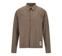 Satisfy - PeaceShell River Shirt - Homme - Vestes - Brun - Taille: M