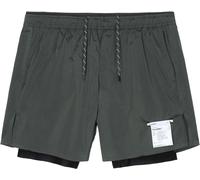 Satisfy - Short de running - CoffeeThermal 8" Shorts Raven pour Homme - Taille L - Gris Gris L