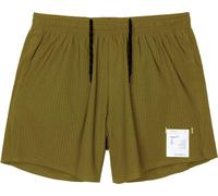 Satisfy - Short de running - Space-O 5" Shorts Nutria pour Homme - Taille XL - Kaki Kaki XL