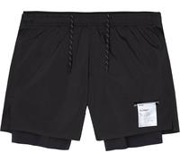 Satisfy - Short de running - Techsilk 8 Short Black pour Homme - Taille M - Noir Noir M