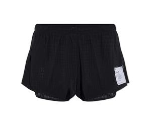 Satisfy - Space-O Shorts - Femme - Shorts - Noir - Taille: 40 FR