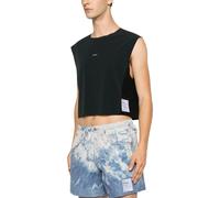 Satisfy - T-shirt court sans manches - Homme - Tops - Noir - Taille: L