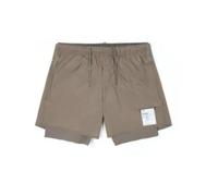 Satisfy - TechSilk 8" Shorts - Homme - Shorts - Brun - Taille: L