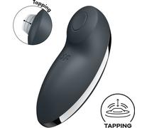 Satisfy votre plaisir avec le stimulateur vibrant Tap & Climax 2 en gris - Couleur: Gris