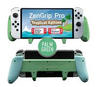 Satisfye - ZenGrip Pro Gen 3 OLED, a Switch Grip Compatible with Nintendo Switch - Comfortable & Ergonomic Grip, Joy Con & Switch Control. #1 Switch Accessories Designed for Gamers (Green)