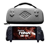 Satisfye - ZenGrip Ronin Slim Bundle, Accessories Compatible with Nintendo Switch & OLED - The Bundle includes: Black Ronin ZenGrip and Grey ZenCase Slim (BLACK)