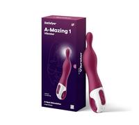 Satisfyer A-Mazing 1 Vibro-Masseur Clitoris & Point A | Étanche (IPX7) | Plusieurs programmes de vibration | Pointe flexible pour une Stimulation profonde | Sextoys femme | Érotique